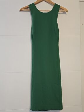 Ann Taylor Emerald Green Sleeveless Maxi Dress